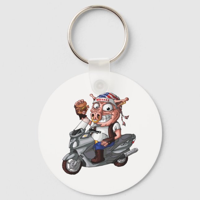 Mild HOGs Key Chain (Front)