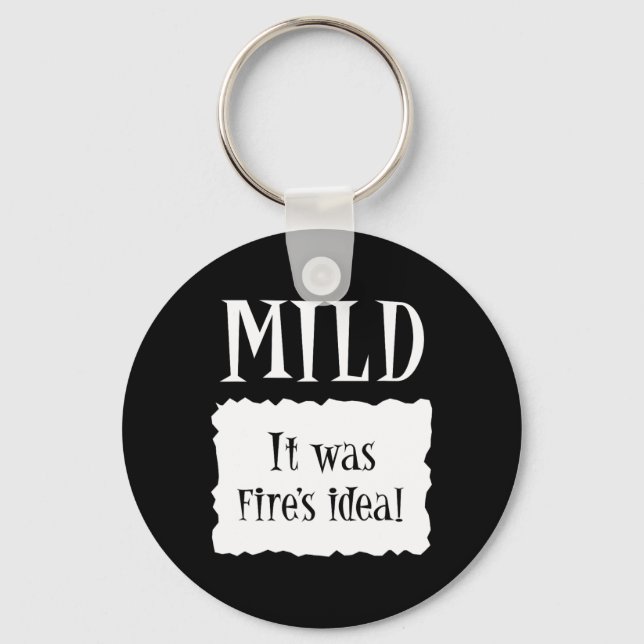 MILD - Hot Packet Halloween Taco Costume 1 Keychain (Front)