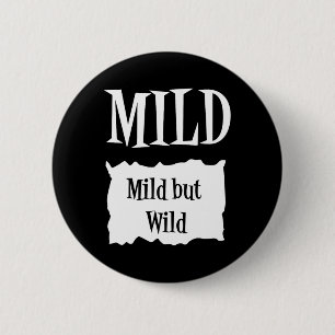 Mild - Hot Packet Halloween Taco Costume  2 Inch Round Button