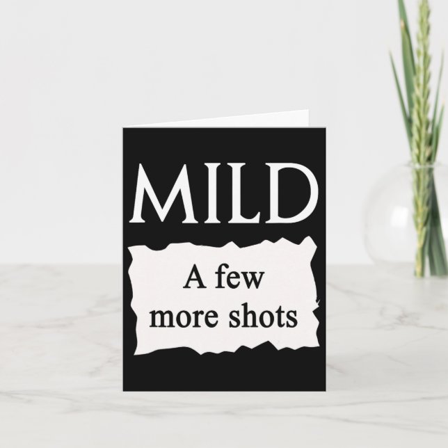 Mild Hot Sauce Packet Group Halloween Costume  Card (Front)