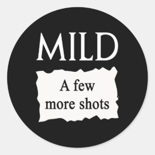 Mild Hot Sauce Packet Group Halloween Costume  Classic Round Sticker