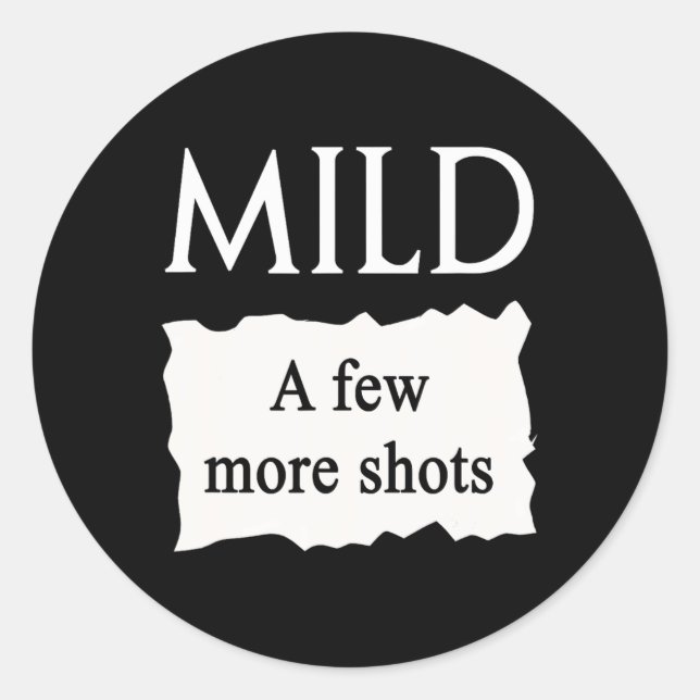 Mild Hot Sauce Packet Group Halloween Costume  Classic Round Sticker (Front)