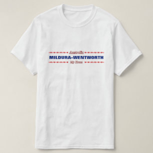 MILDURA–WENTWORTH - My Home - Australia; Hearts T-Shirt