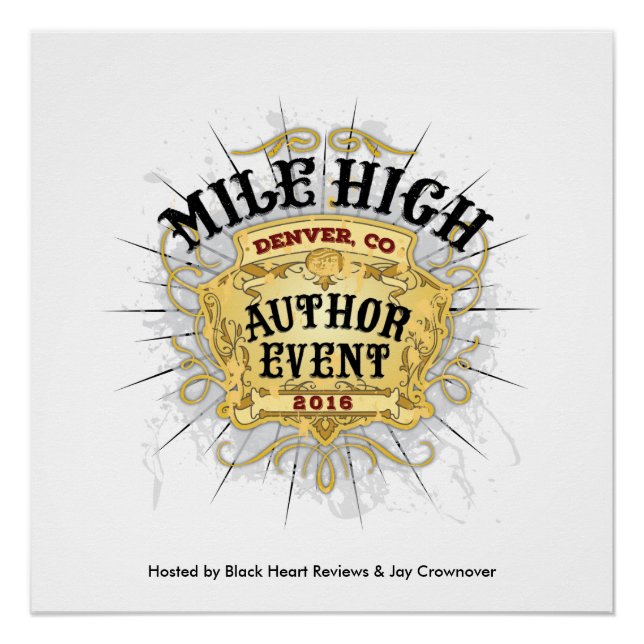 Mile High Author Event Poster (Front)