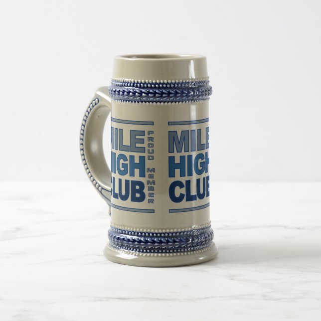 Mile High Club mug (Front Left)
