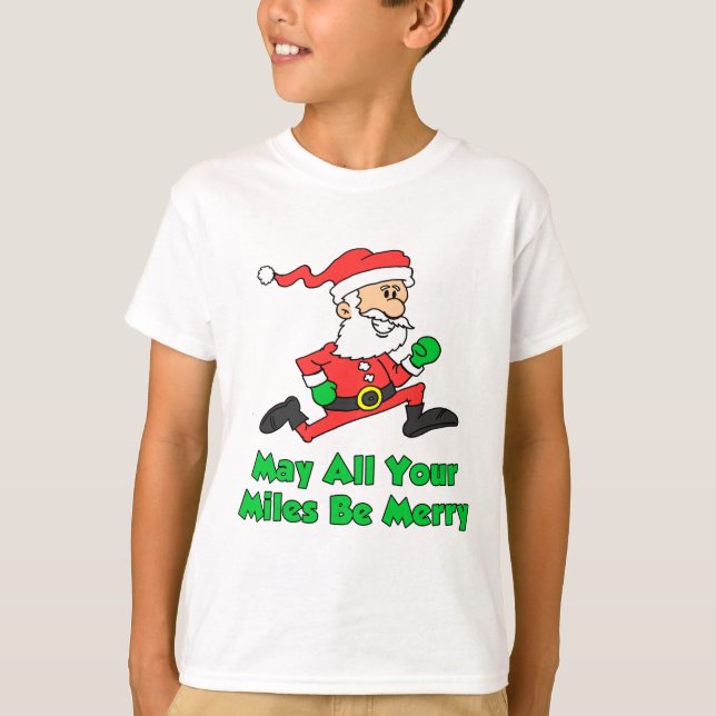 Miles Be Merry T-Shirt (Front)