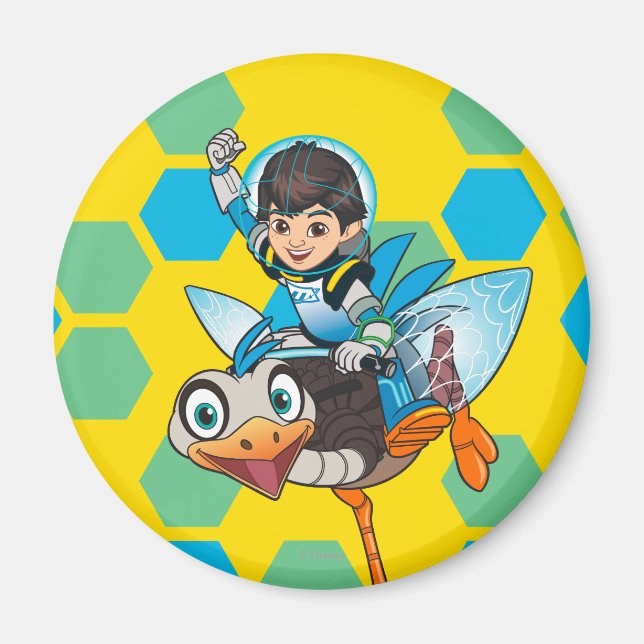 Miles Callisto & MERC Robotic Sidekick 2 Magnet (Front)