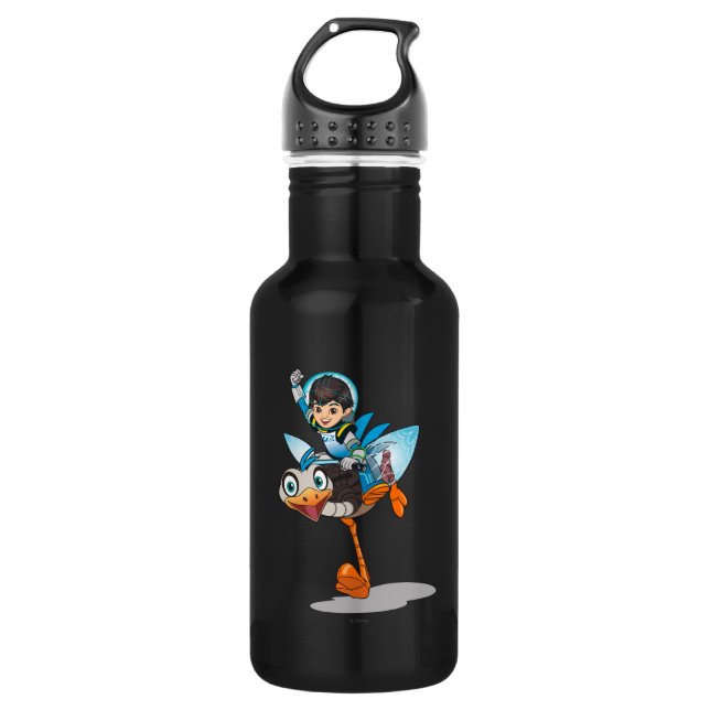 Miles Callisto & MERC Robotic Sidekick 532 Ml Water Bottle (Front)