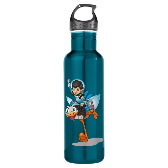Miles Callisto & MERC Robotic Sidekick 710 Ml Water Bottle (Front)