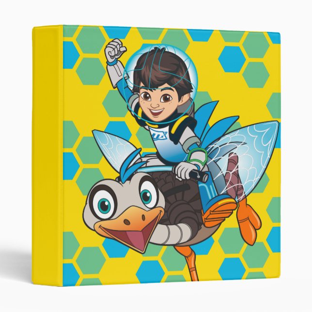 Miles Callisto & MERC Robotic Sidekick Binder (Front/Spine)