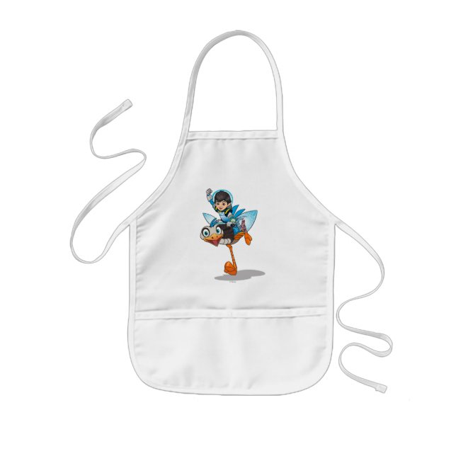 Miles Callisto & MERC Robotic Sidekick Kids Apron (Front)