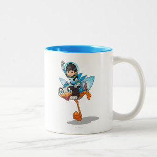 Miles Callisto & MERC Robotic Sidekick Two-Tone Coffee Mug