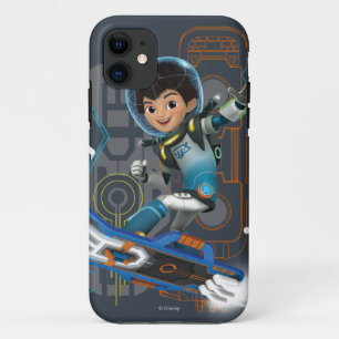 Miles Callisto On His Blastboard Graphic iPhone 11 Case