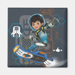 Miles Callisto On His Blastboard Graphic Magnet