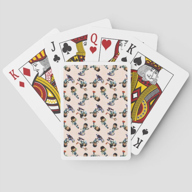 Miles Callisto Pattern Playing Cards (Back)