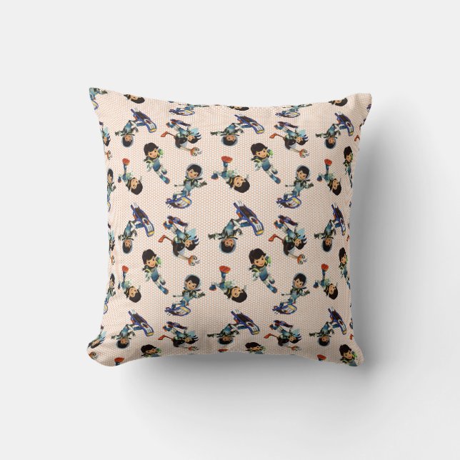 Miles Callisto Pattern Throw Pillow (Front)