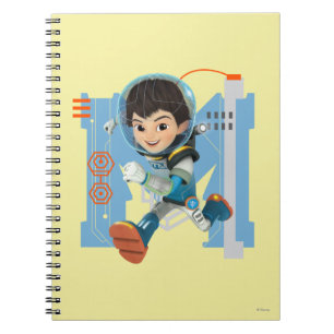 Miles Callisto Running - Circuitry Graphic Notebook