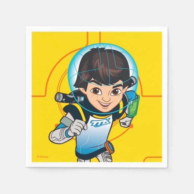 Miles Callisto Running Napkin (Front)