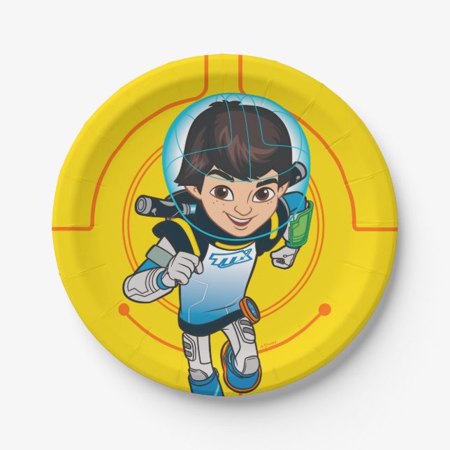 Miles Callisto Running Paper Plate (Front)