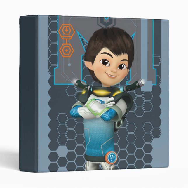 Miles Callisto Tech Graphic Binder (Front/Spine)