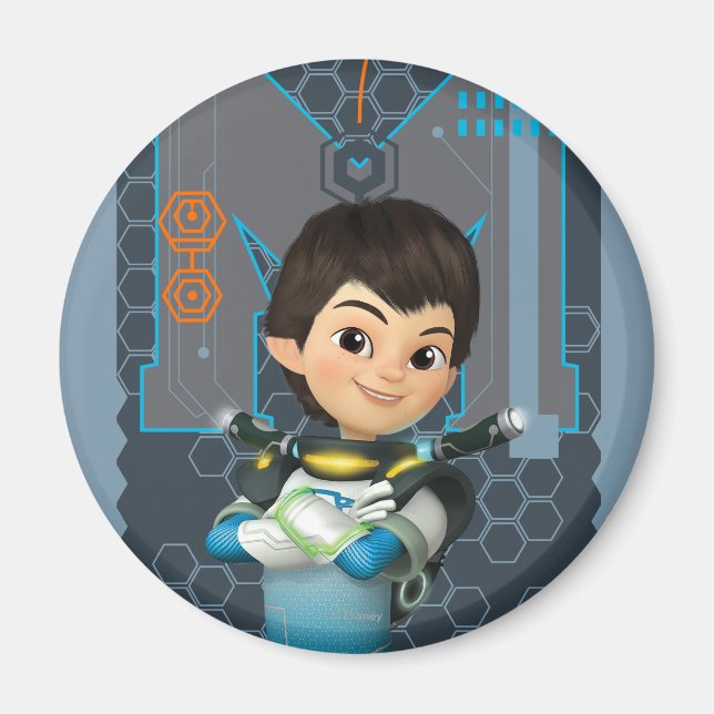 Miles Callisto Tech Graphic Magnet (Front)