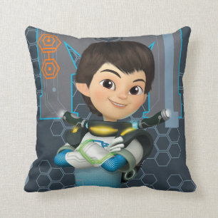 Miles Callisto Tech Graphic Throw Pillow