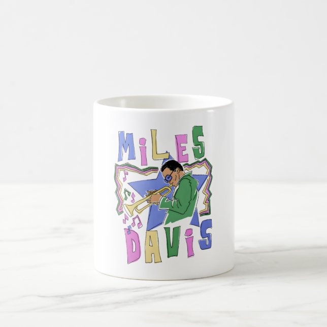 Miles Davis Coffee Mug (Center)