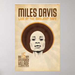 Miles Davis Live at the GasLight, Original Print