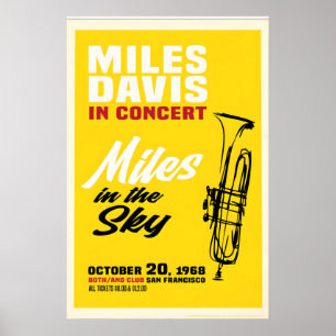 Miles Davis Live in San Francisco, Original Print