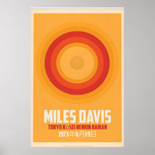 Miles Davis Live in Tokyo, Japan, Original Print