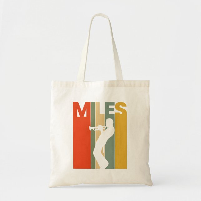 Miles Davis Tote Bag (Front)