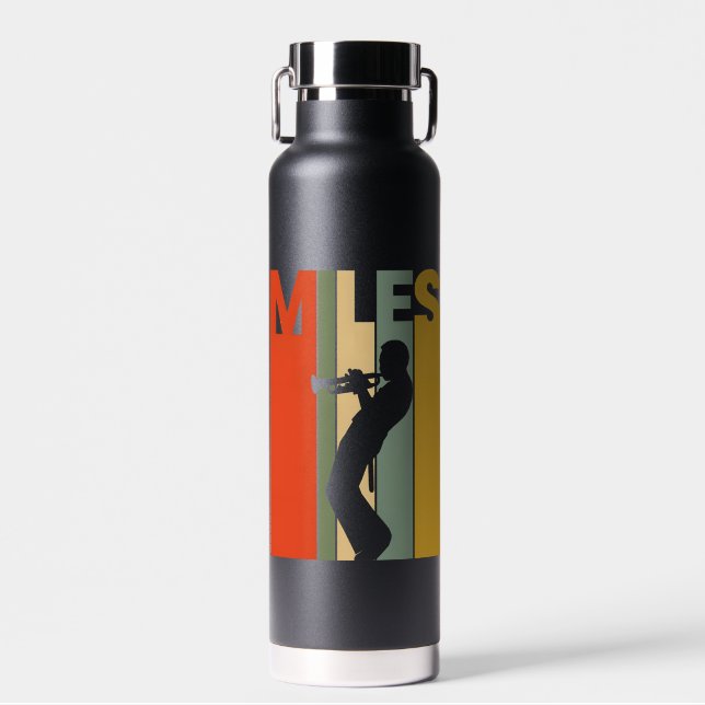 Miles Davis Water Bottle (Front)