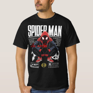 Miles Morales Spider-Man Urban Graphic T-Shirt