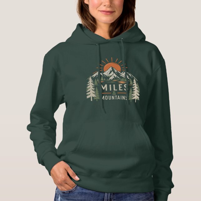 Miles & Mountains sweatshirt  (Front)