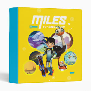 Miles Superstellar & MERC Robotic Sidekick Binder