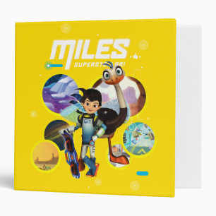 Miles Superstellar & MERC Robotic Sidekick Binder