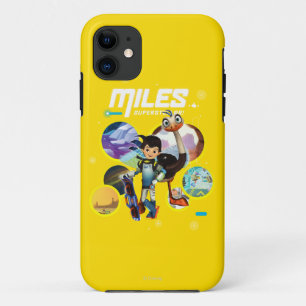 Miles Superstellar & MERC Robotic Sidekick iPhone 11 Case