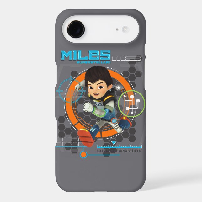 Miles Superstellar Running Graphic Case-Mate iPhone Case (Back)