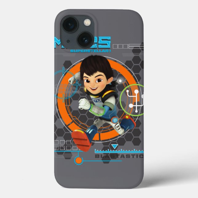 Miles Superstellar Running Graphic Case-Mate iPhone Case (Back)
