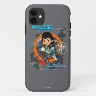 Miles Superstellar Running Graphic iPhone 11 Case