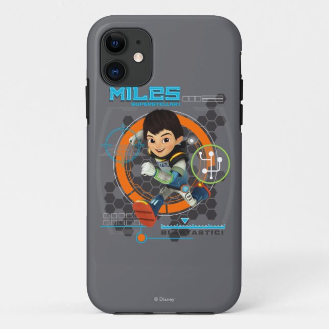 Miles Superstellar Running Graphic Case-Mate iPhone Case (Back)