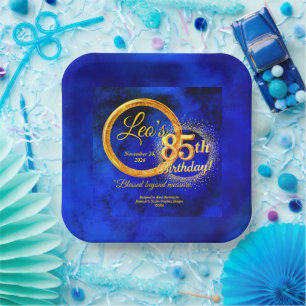 Milestone Birthday Party - Paper Plates