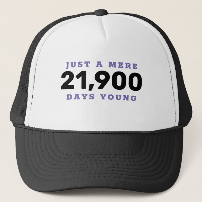 Milestone Birthday Trucker Hat (Front)
