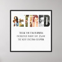 Milestone Retirement Gift Customizable Photo Frame