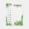 Milestone woodland baby growth tracker