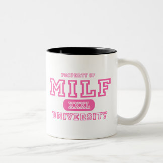 MILF University Two-Tone Coffee Mug