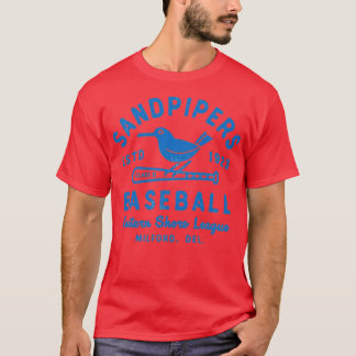 Milford Sandpipers - Delaware - Vintage Defunct Ba T-Shirt
