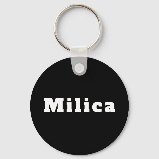 Milica Keychain (Front)