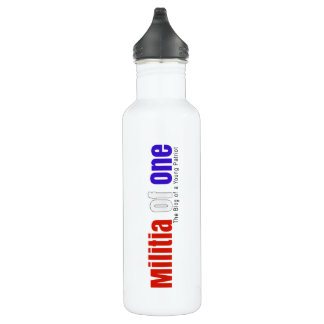 Milice d'une bouteille d'eau