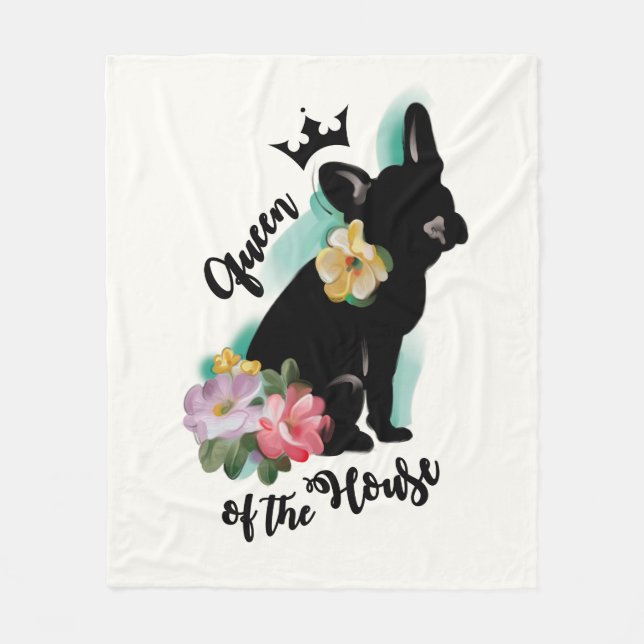 MILIEU de la couverture | d'ouatine de bouledogue (Devant)
